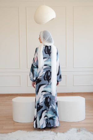 Arlo dress (blue) - Lillyscarfofficial