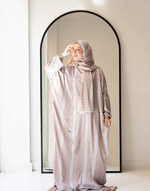 Beige Makramya isdal - Lillyscarfofficial