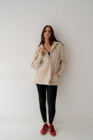 BEIGE SWEATSHIRT - Lillyscarfofficial