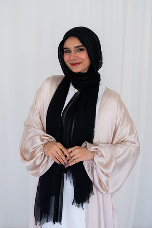 Black Linen - Lillyscarfofficial