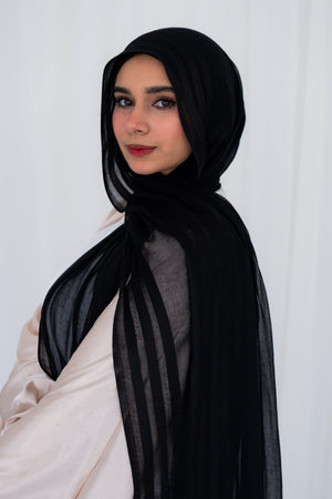 Black Linen - Lillyscarfofficial