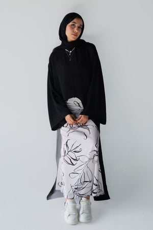 Black Malian skirt - Lillyscarfofficial