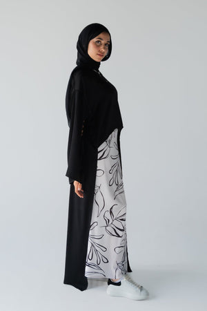 Black Malian skirt - Lillyscarfofficial