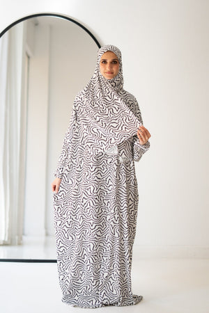 Black & white isdal - Lillyscarfofficial