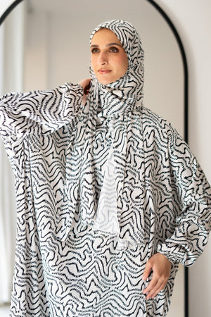 Black & white isdal - Lillyscarfofficial