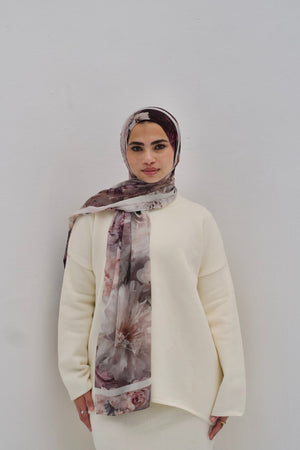 camellia chiffon - Lillyscarfofficial