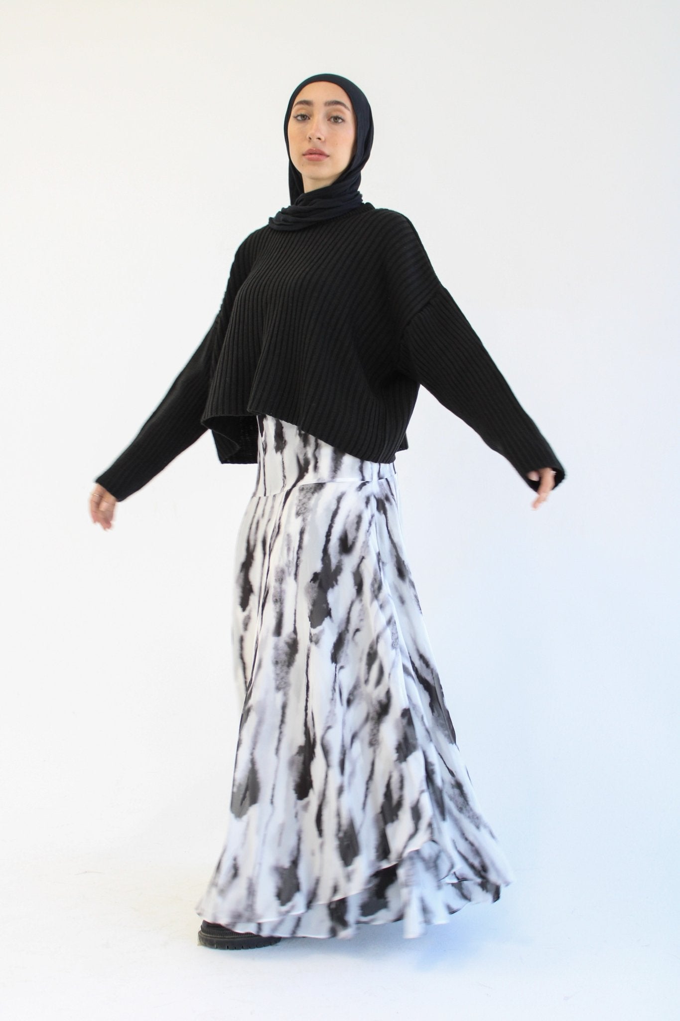 Dalida chiffon skirt - Lillyscarfofficial