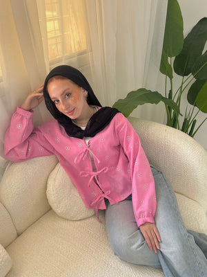 Fay blouse in pink - Lillyscarfofficial