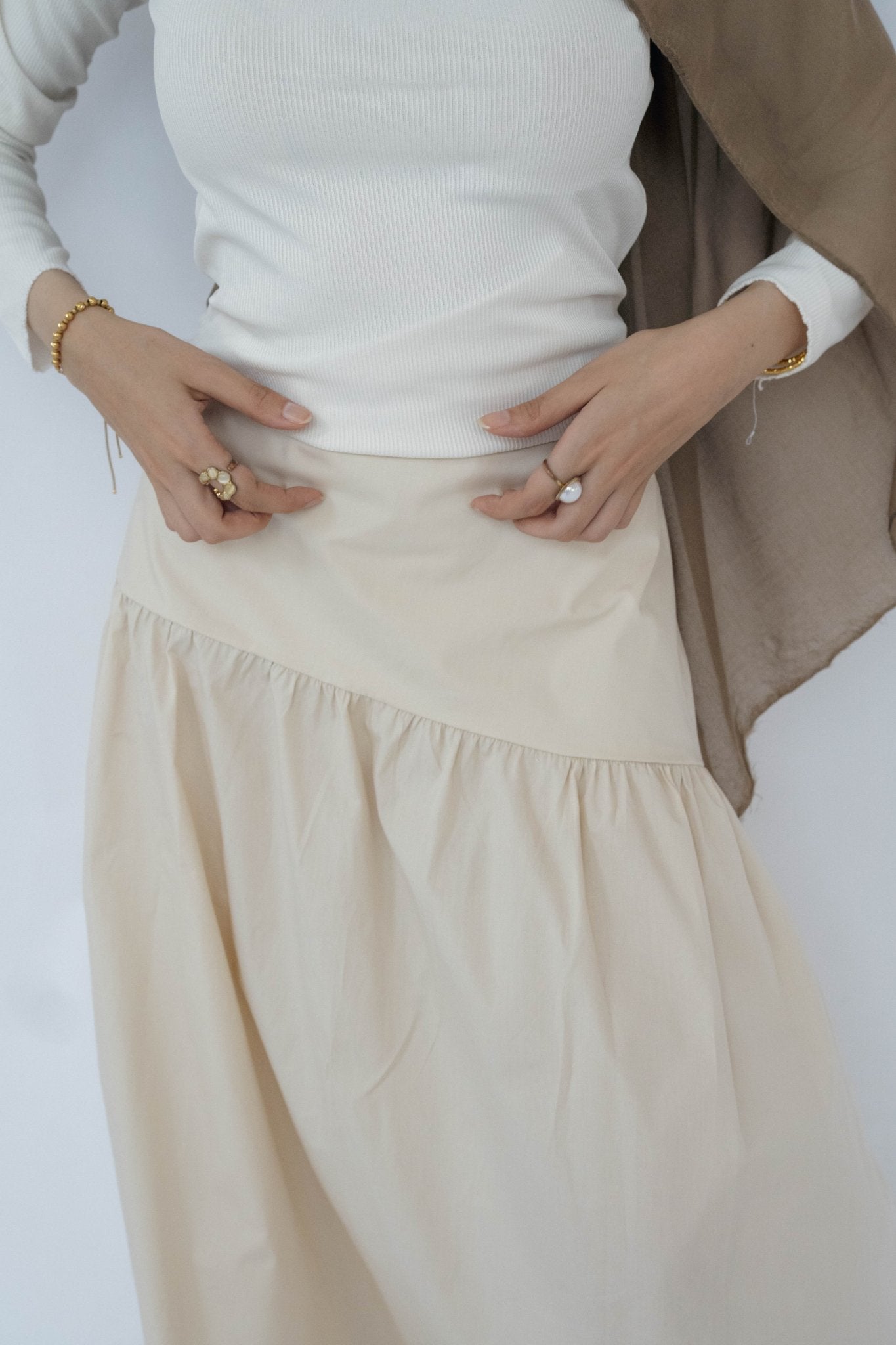 Godet Skirt - Lillyscarfofficial