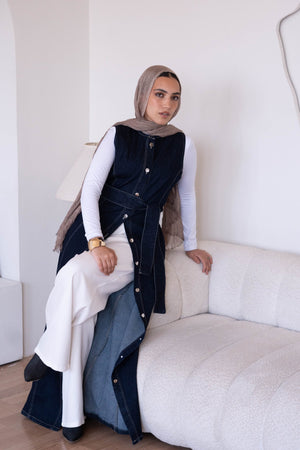 Jenny denim dress - Lillyscarfofficial