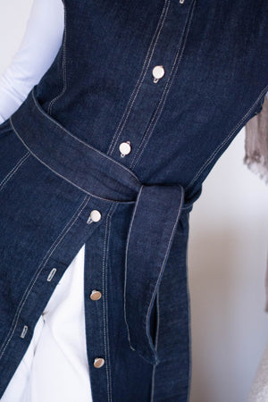 Jenny denim dress - Lillyscarfofficial