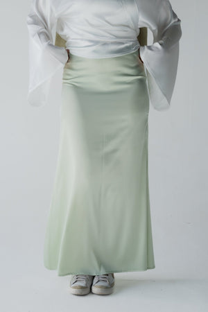 Light mint skirt - Lillyscarfofficial