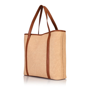 Lilly Classic Woven Tote - Lillyscarfofficial