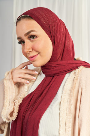 Maroon Kuwaiti - Lillyscarfofficial