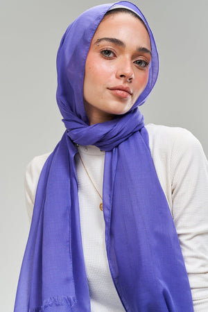 Purple cotton - Lillyscarfofficial