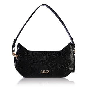Serpentine in black - Lillyscarfofficial