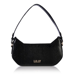 Serpentine in black - Lillyscarfofficial