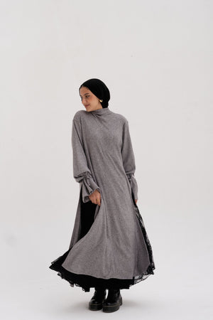 Side - slit dress - Lillyscarfofficial