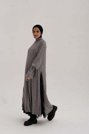 Side - slit dress - Lillyscarfofficial