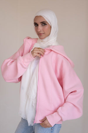 Sweatshirt | Cropped Hoodie - Lillyscarfofficial
