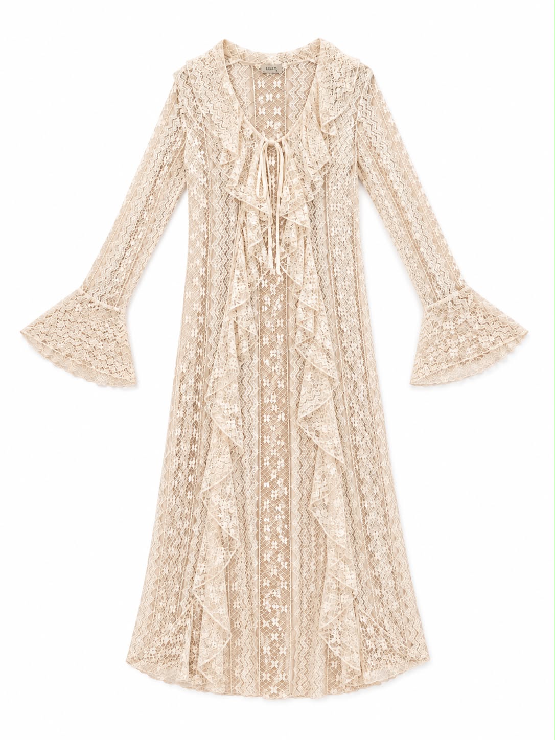 Long Lace Kimono