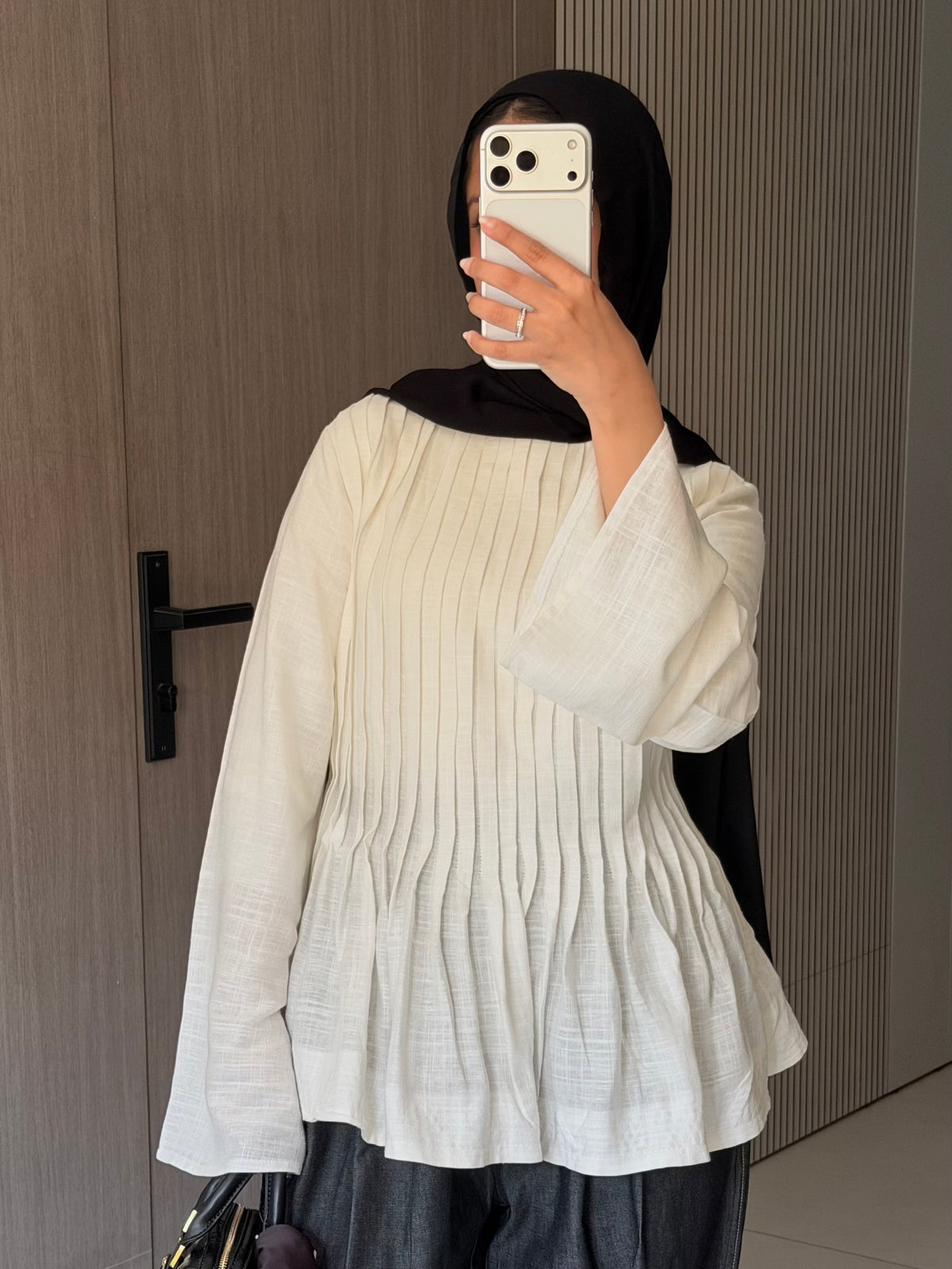 Colette Linen Top