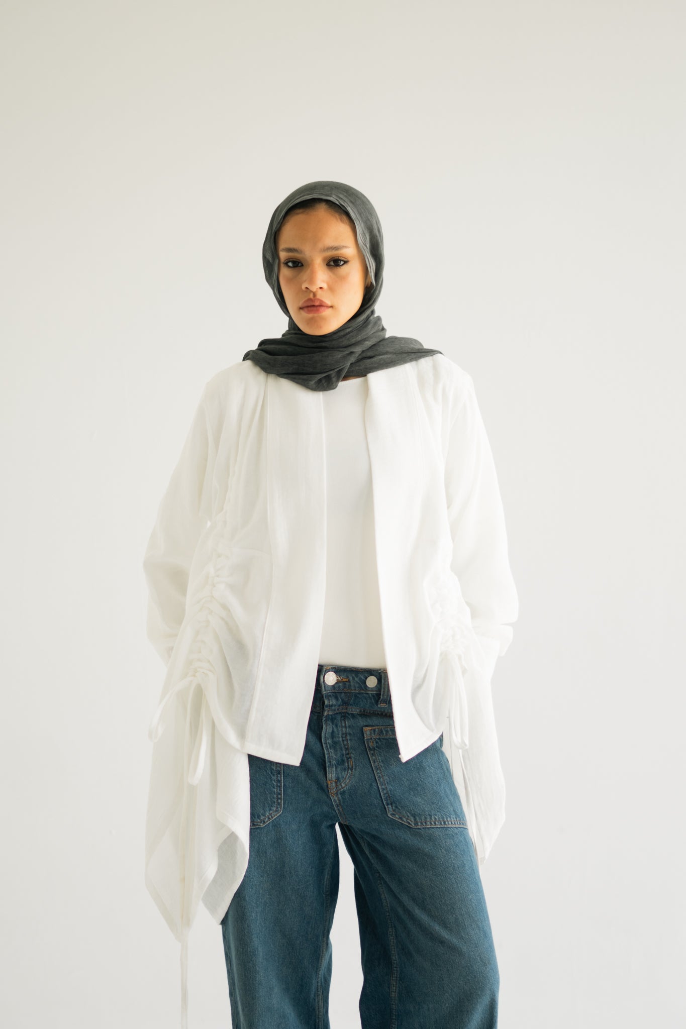 Linen Kimono Jacket