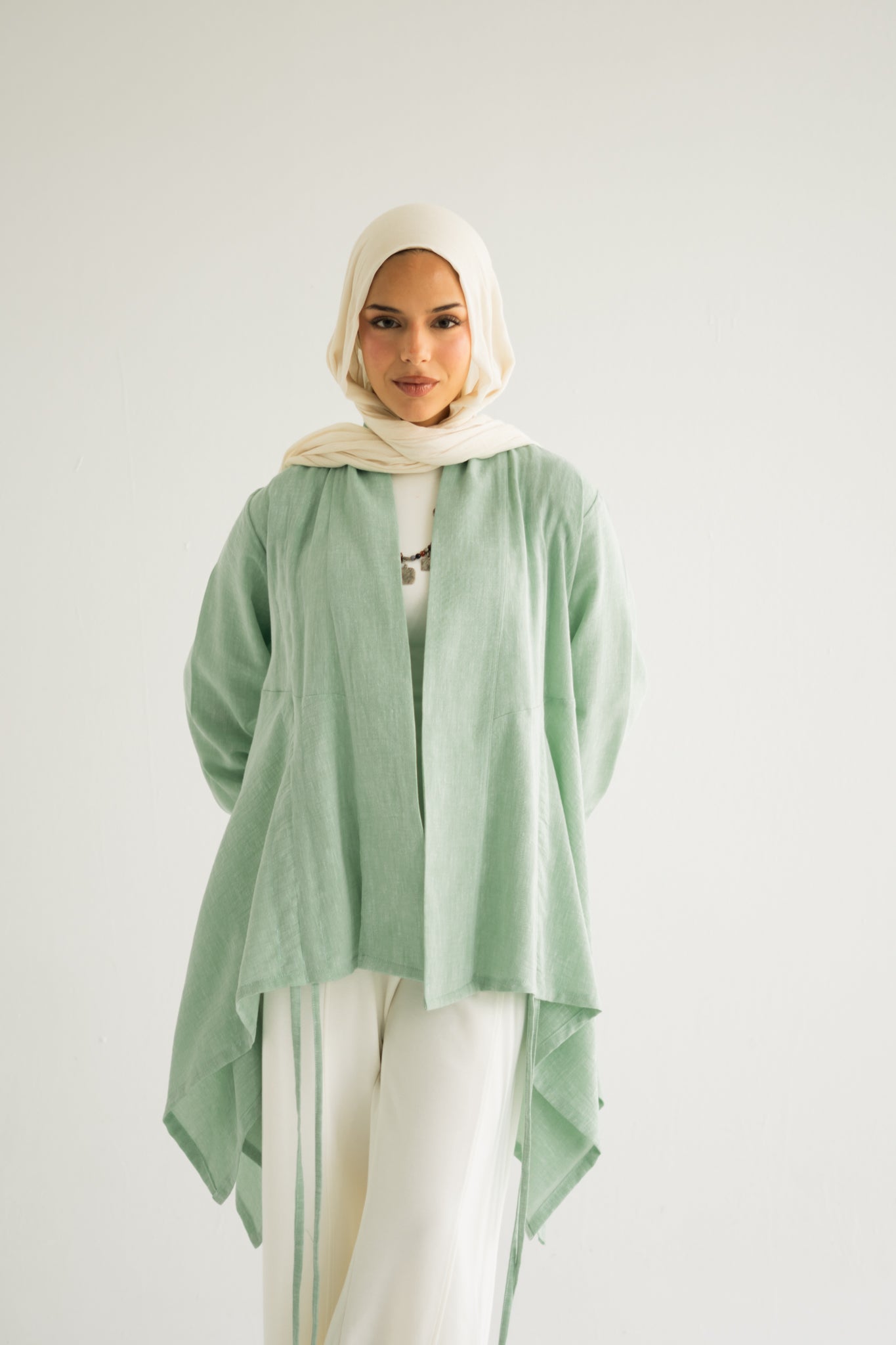 Linen Kimono Jacket