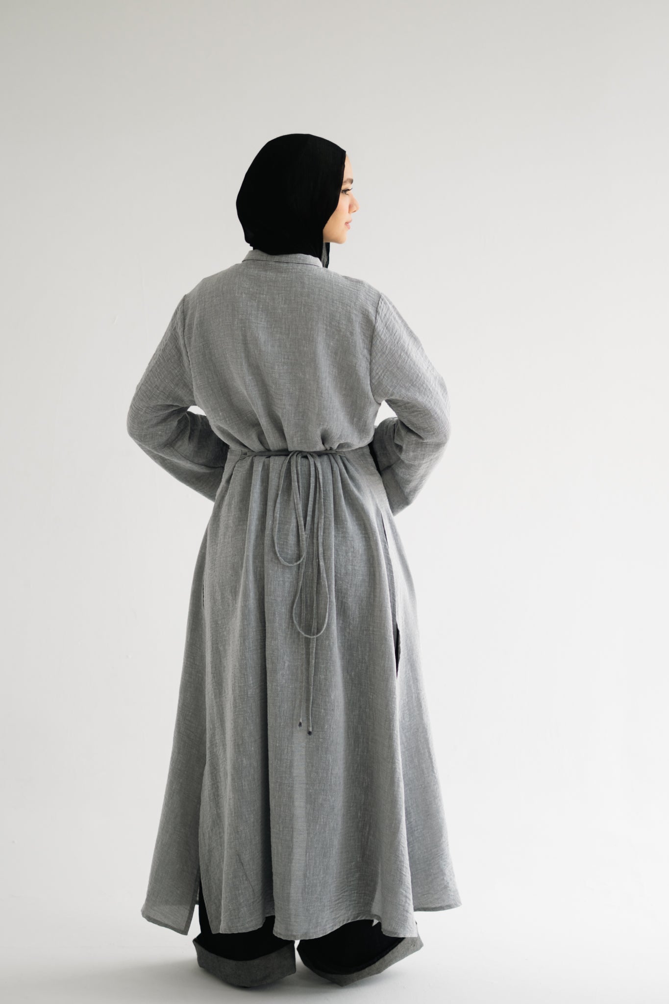 Frog button long shirt