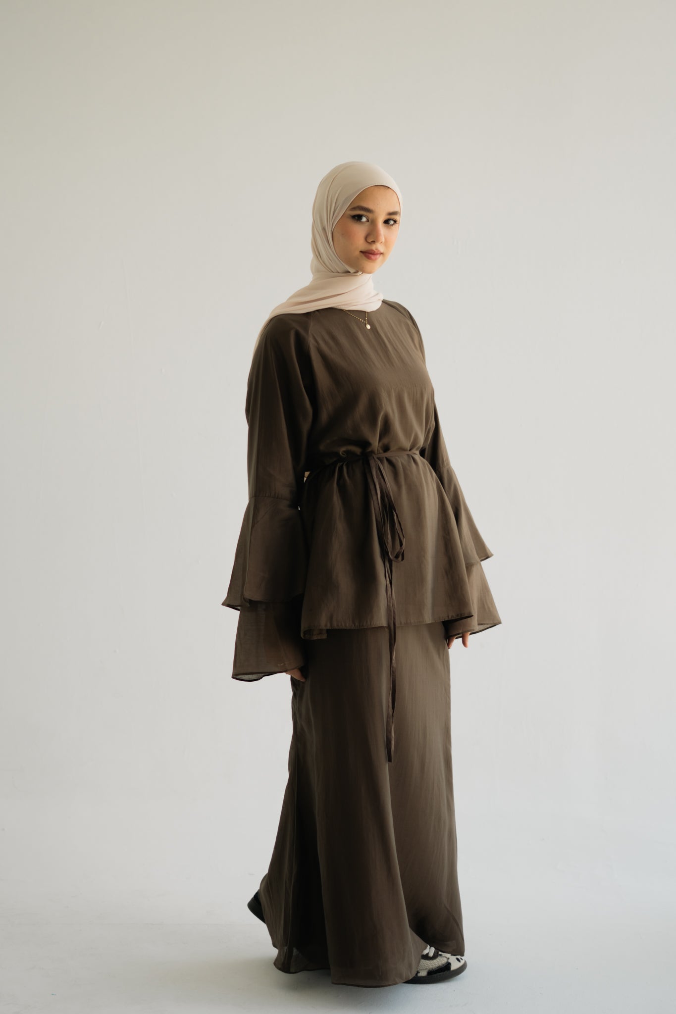 The Cedar ruffle set