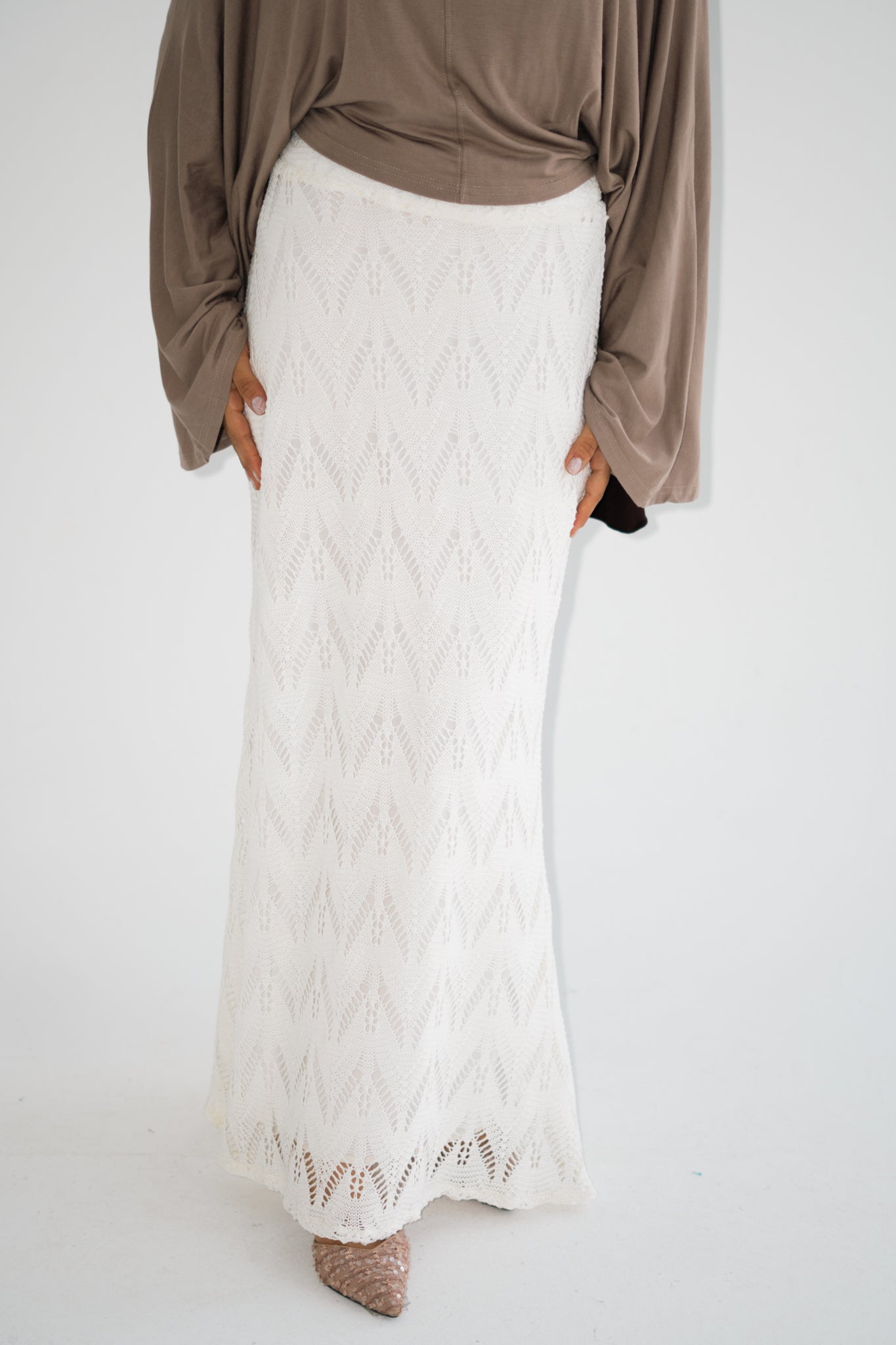 White Ivory Lace Elegance