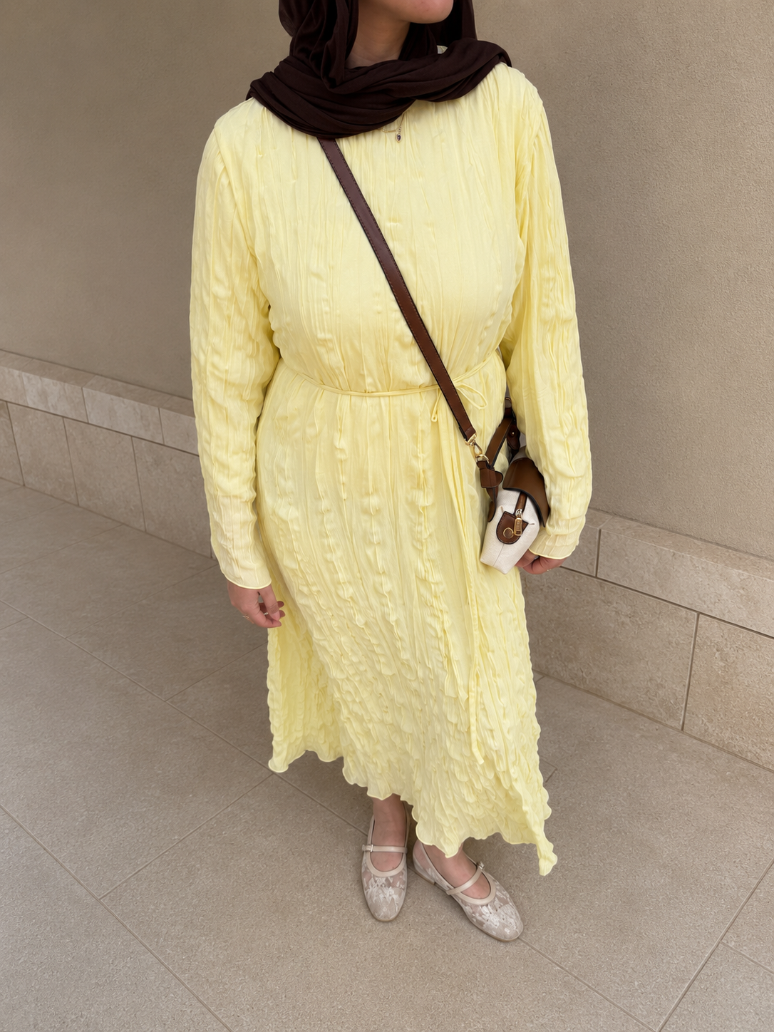 Mila Breeze crushed Dress