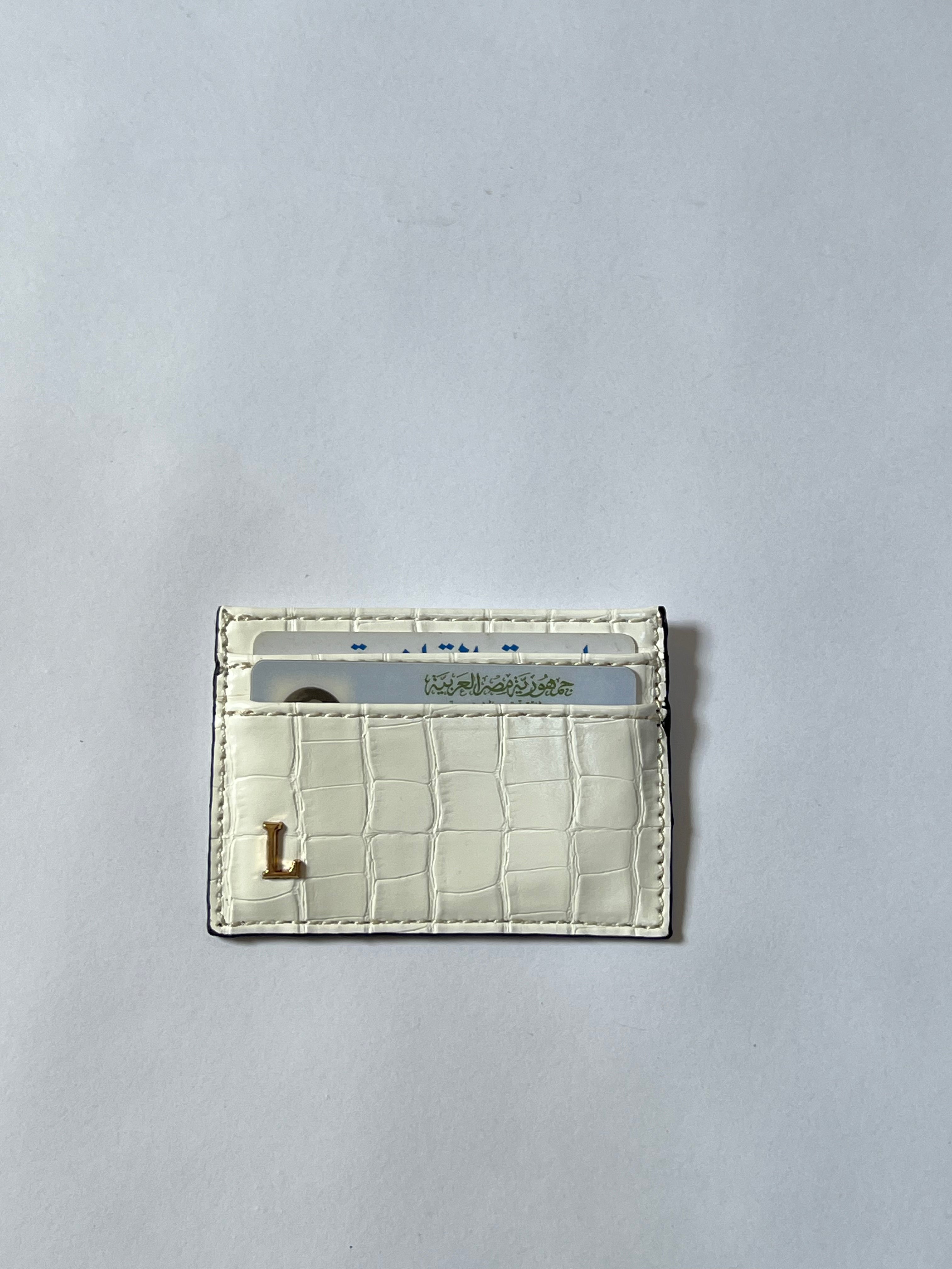 Minimalist Card Holder (White)