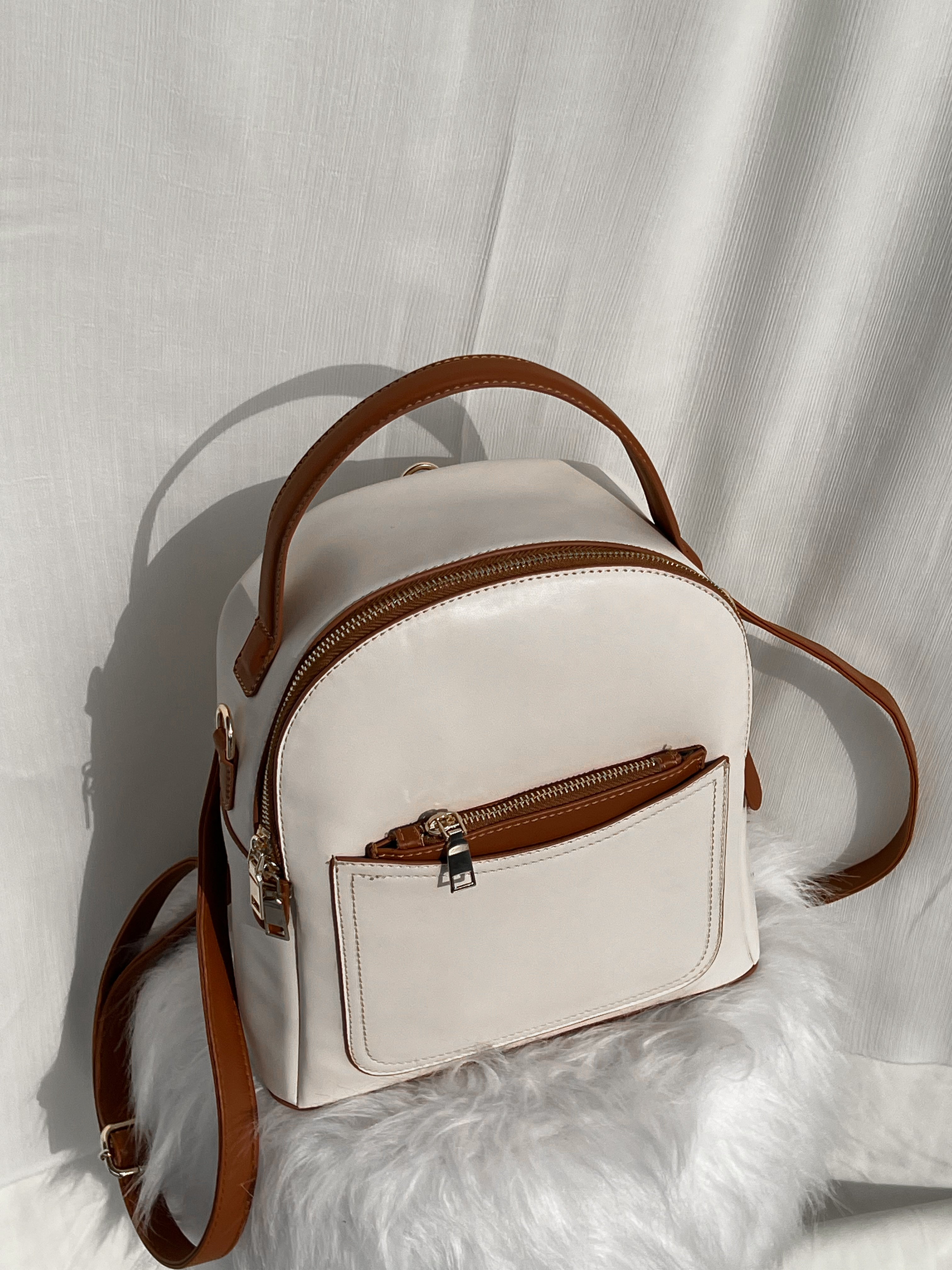 Mini Leather Backpack