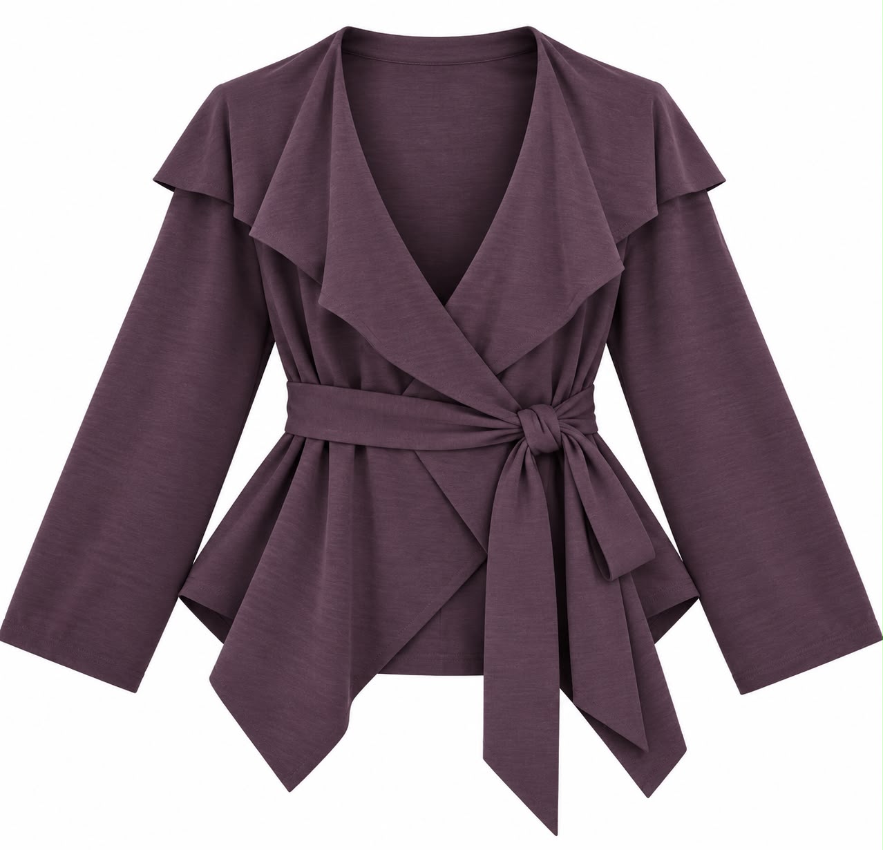 Reverse Wrap Cardigan