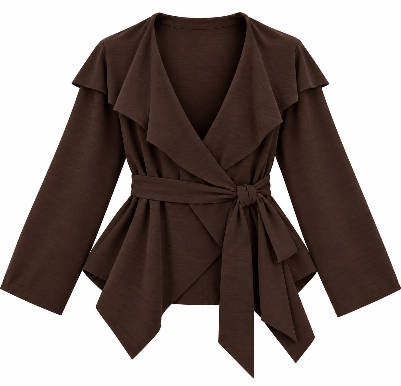 Reverse Wrap Cardigan