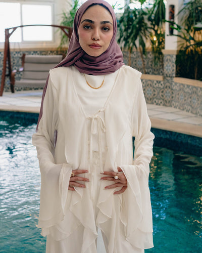 Alvaro kimono with ruffles - Lillyscarfofficial