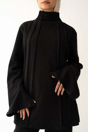 Amelia Set in black - Lillyscarfofficial