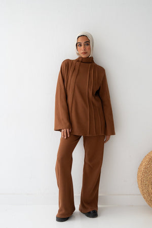 Amelia Set in Chocolate - Lillyscarfofficial