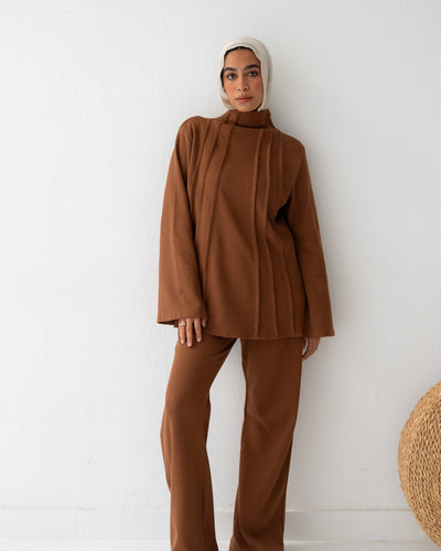 Amelia Set in Chocolate - Lillyscarfofficial