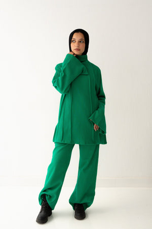 Amelia Set in green - Lillyscarfofficial