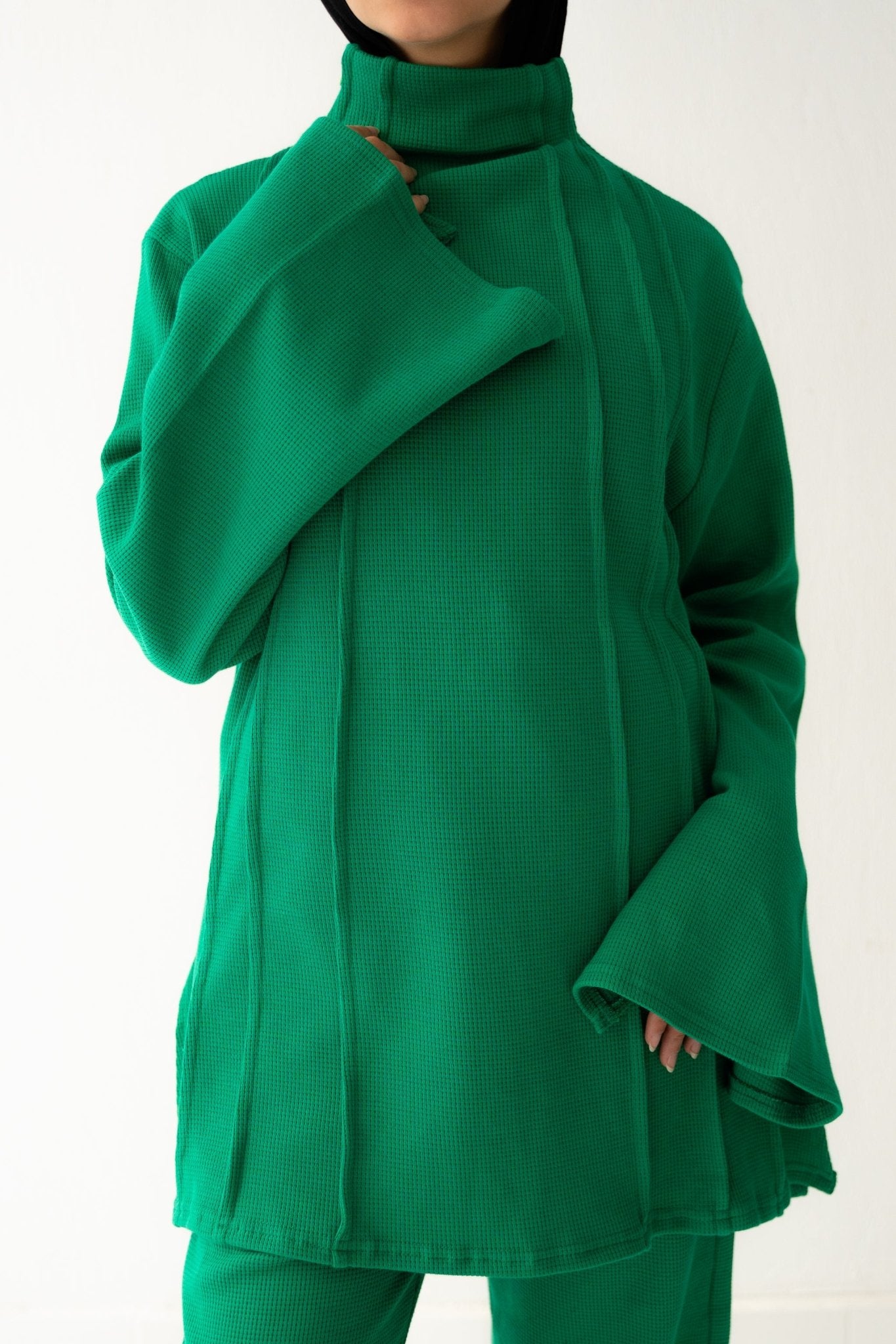 Amelia Set in green - Lillyscarfofficial