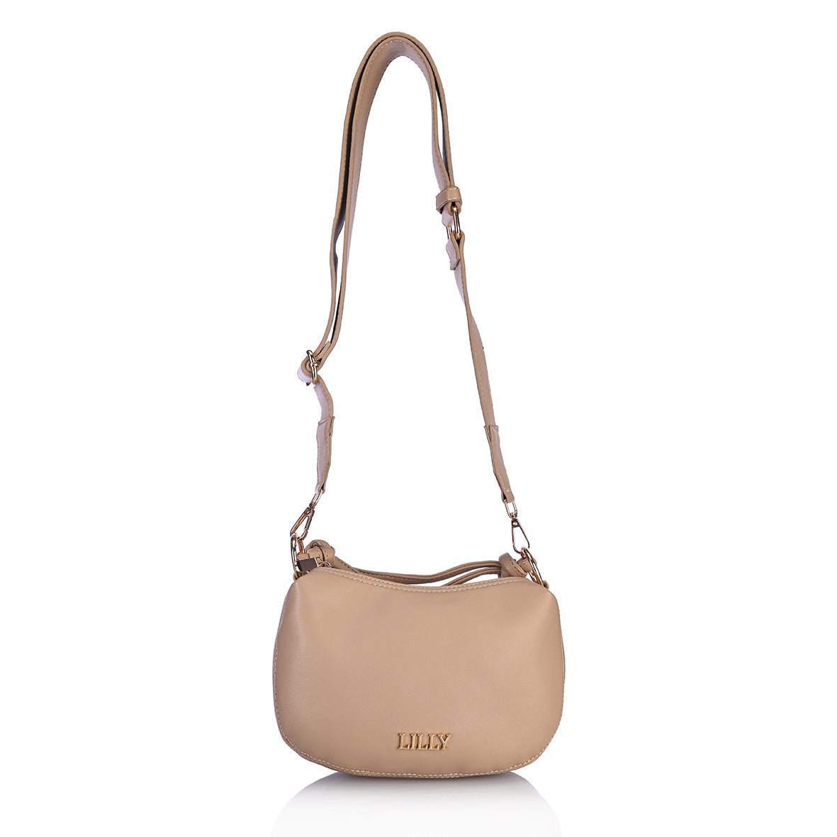 Arena bag in beige - Lillyscarfofficial