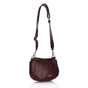 Arena bag in burgundy - Lillyscarfofficial