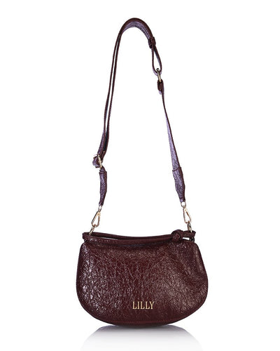 Arena bag in burgundy - Lillyscarfofficial