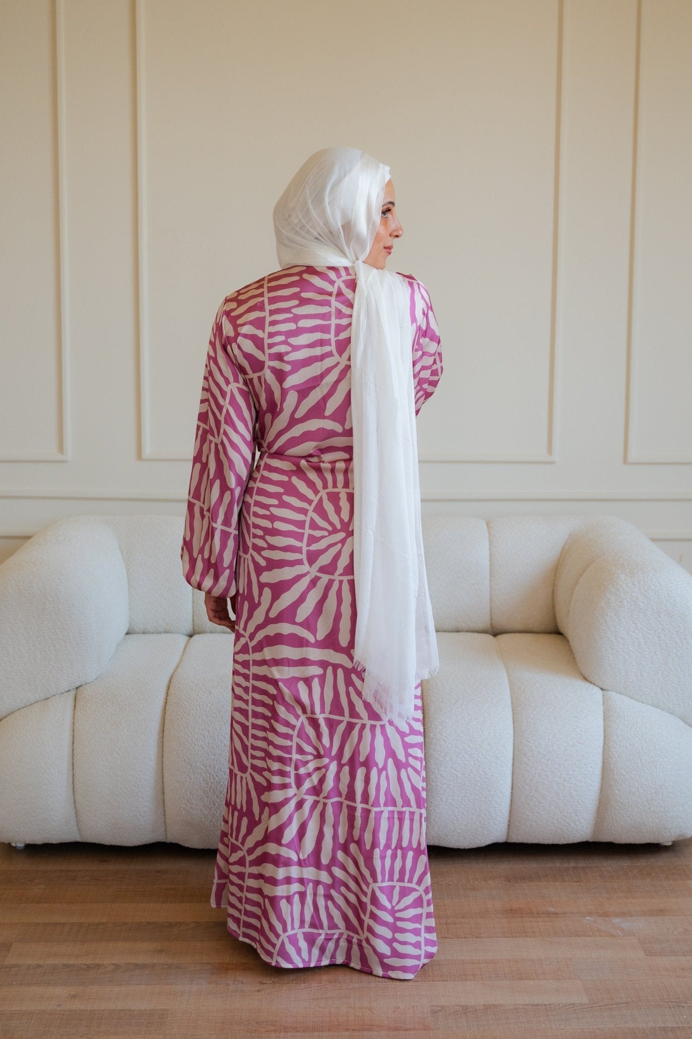 Arlo dress (pink) - Lillyscarfofficial