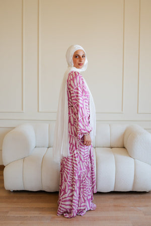 Arlo dress (pink) - Lillyscarfofficial