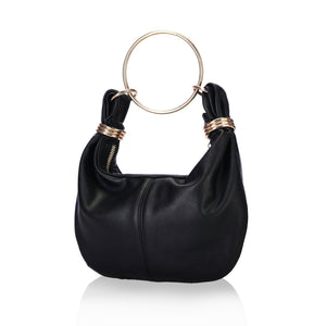 Bangle Clutch in Black - Lillyscarfofficial