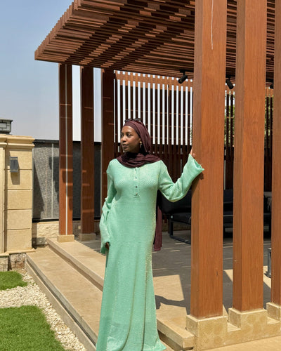 Beachday Maxi Dress in green - Lillyscarfofficial