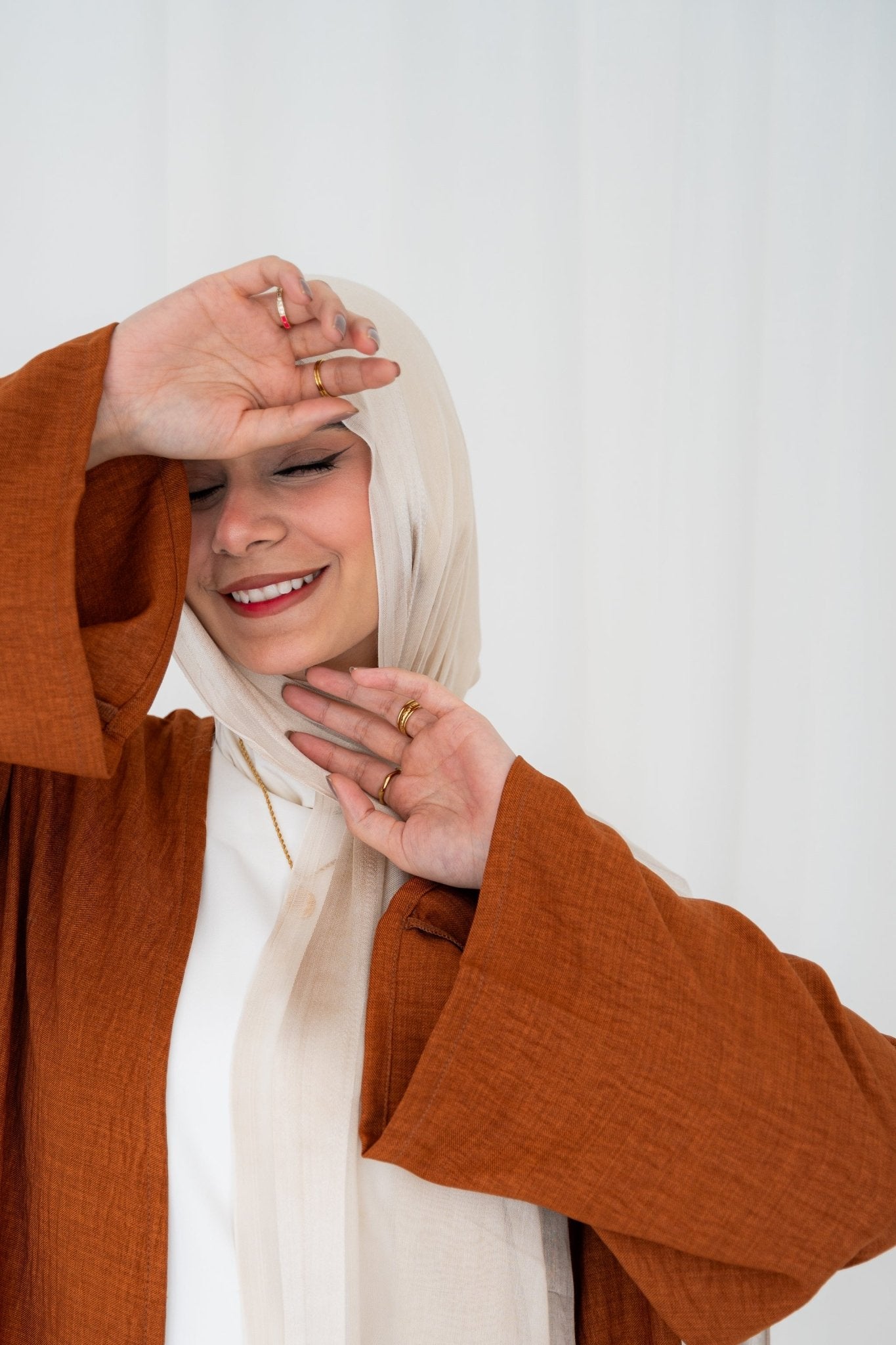 beige Linen - Lillyscarfofficial